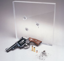 Bullet Protection Acrylic"